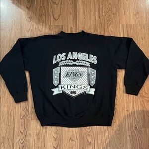 Los Angeles Kings Black Artex 1990 sweatshirt